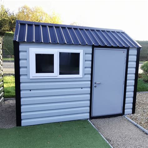 metal sheds delivered and erected